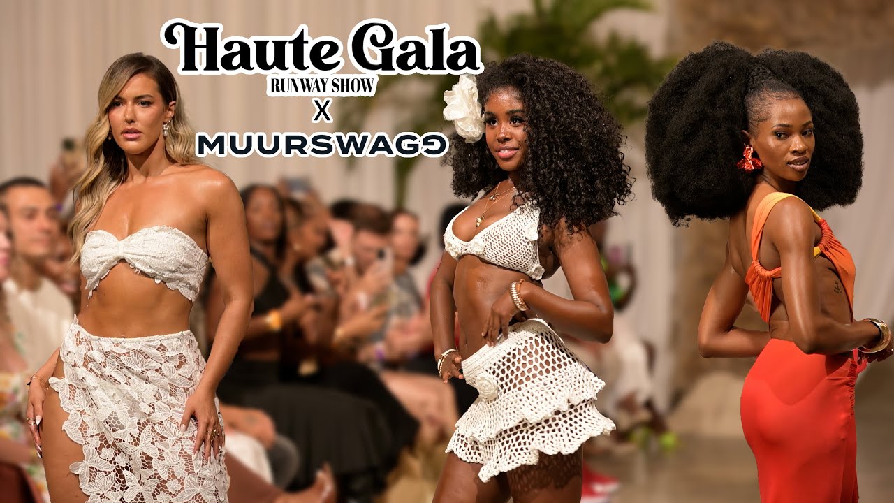 Haute Gala X Muurswagg Runway Show/Miami Swim Week 2025 4K SLO-MO