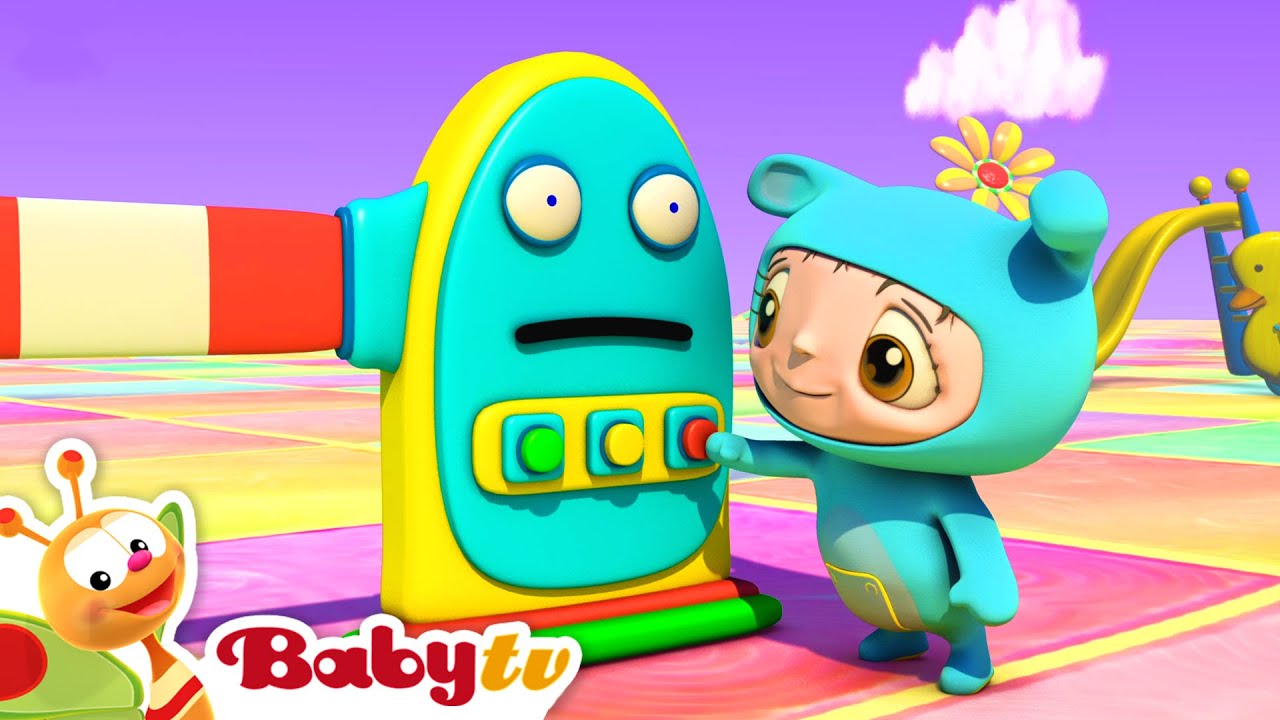 Have Fun Riding on a Train! 🎢🚂​ | Playground of Toys 🎡✨ | Cartoons for Kids @BabyTV