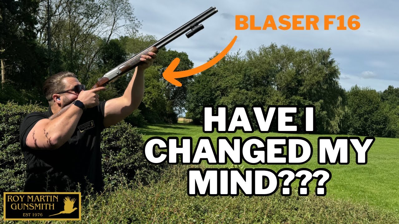 Have I Changed My Mind About Blaser Shotguns??? | Blaser F16 Grade 4 Sporter | Sporting Clays Gun