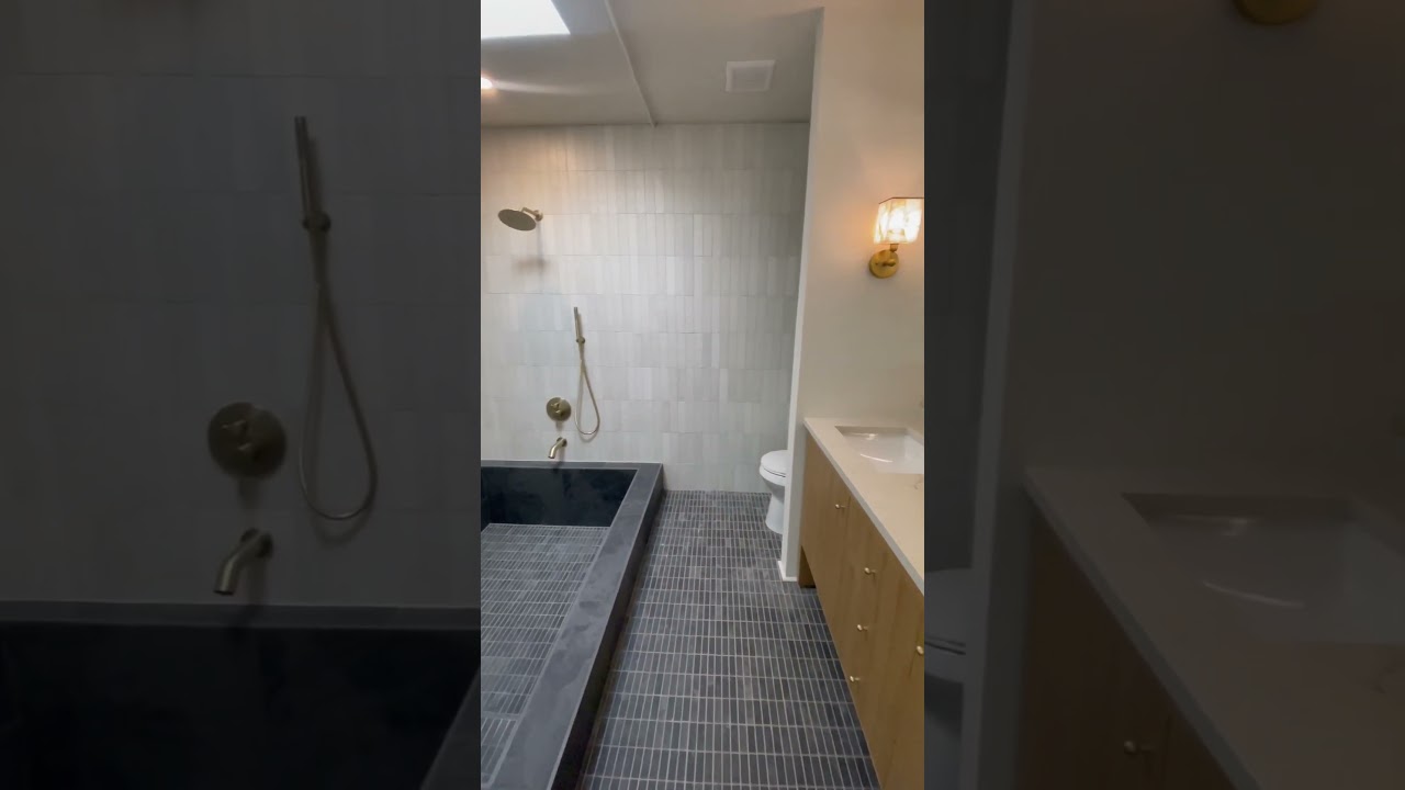 Have you ever seen a sunken tub?! #bathroomdesign #tubs #bathrooms #bathroom #bathroomremodel