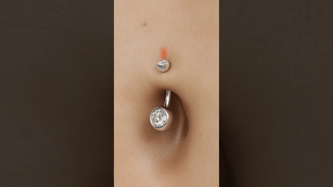 Have you noticed your navel piercing shifting lower over time?