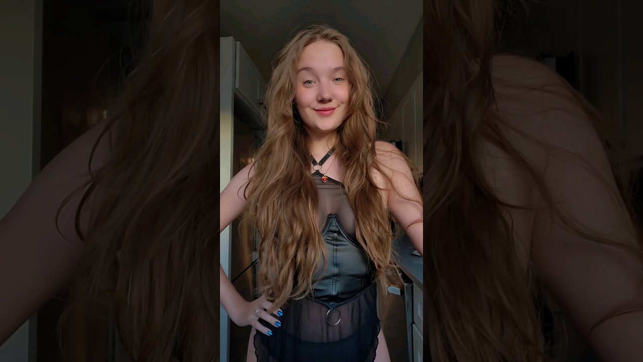 have you seen my new transparent dress and top try on hauls? #bikini #egirl #transparent