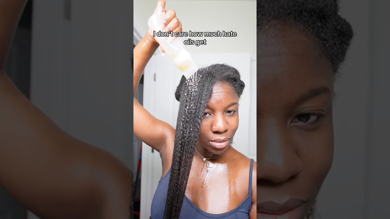 Have you tried this Aloe Vera Hot Oil Treatment✨??? #naturalhair #4chair #hairgrowth