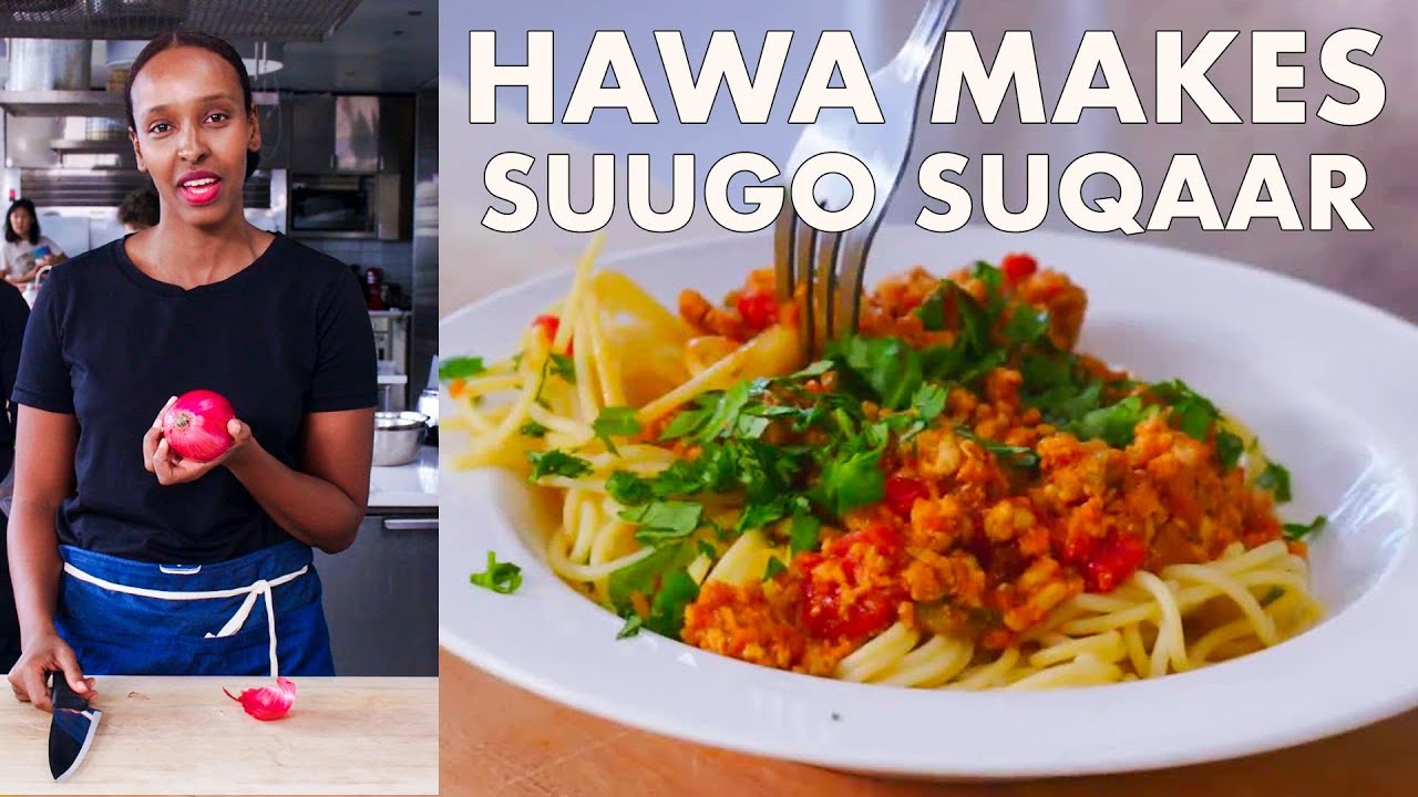 Hawa Makes Suugo Suqaar (Somali Pasta) | From the Test Kitchen | Bon Appétit