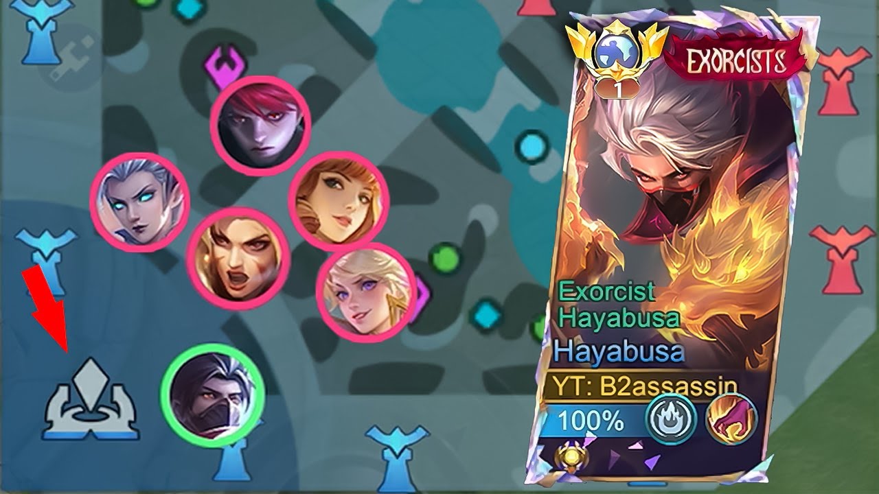 HAYABUSA BEST EPIC COMEBACK SOLO RANK!!