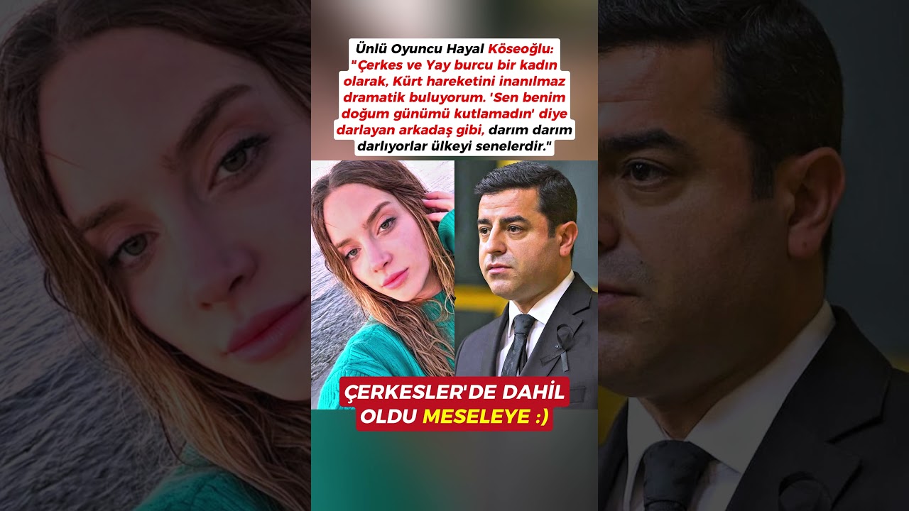 Hayal Köseoğlu’ndan Kürt Hareketine Sert Benzetme: “Darım Darım Darlıyorlar”