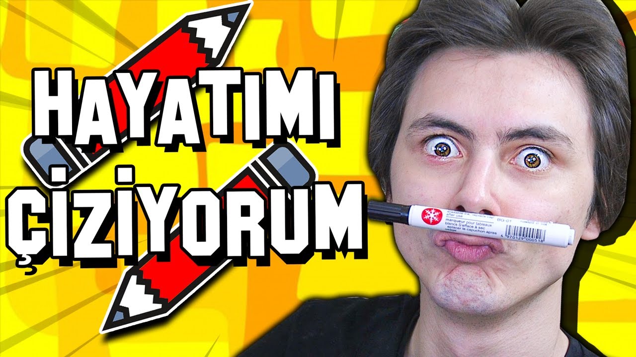 HAYATIMI ÇİZİYORUM - Draw My Life 1000. Video Özel