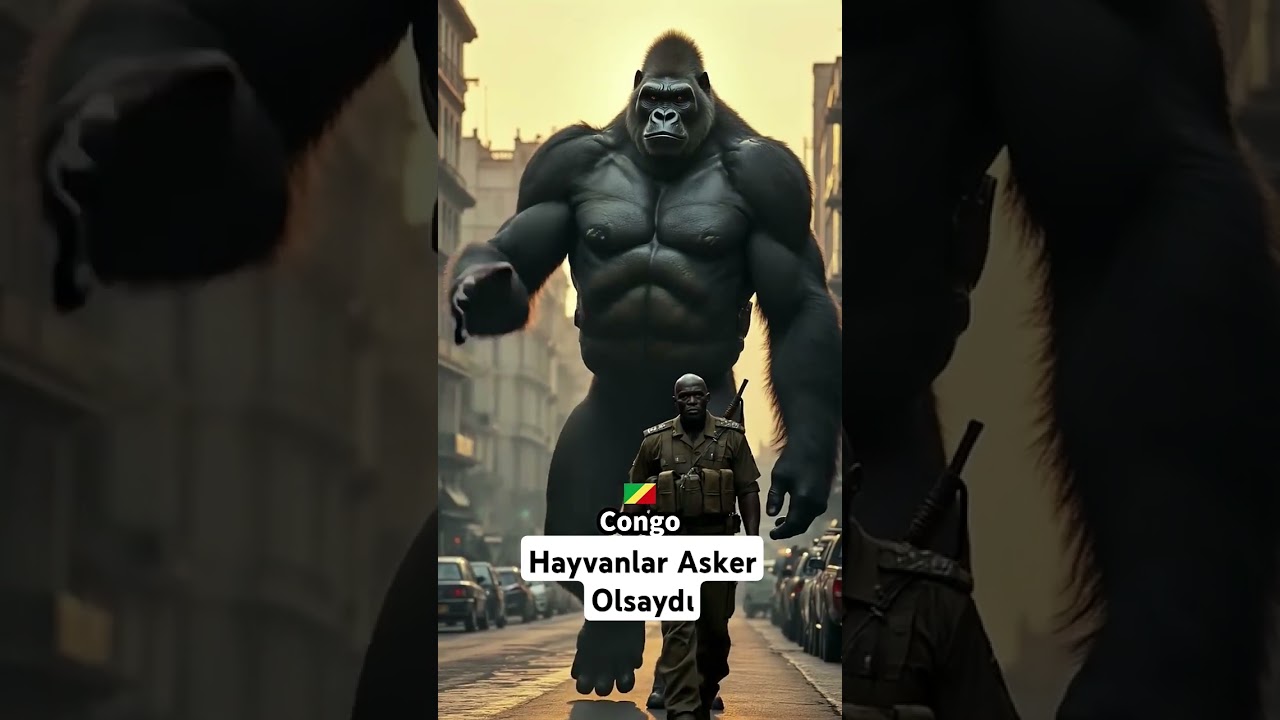 Hayvanlar Asker Olsaydı Ülkelere Göre #hayvan #yapayzeka #asker