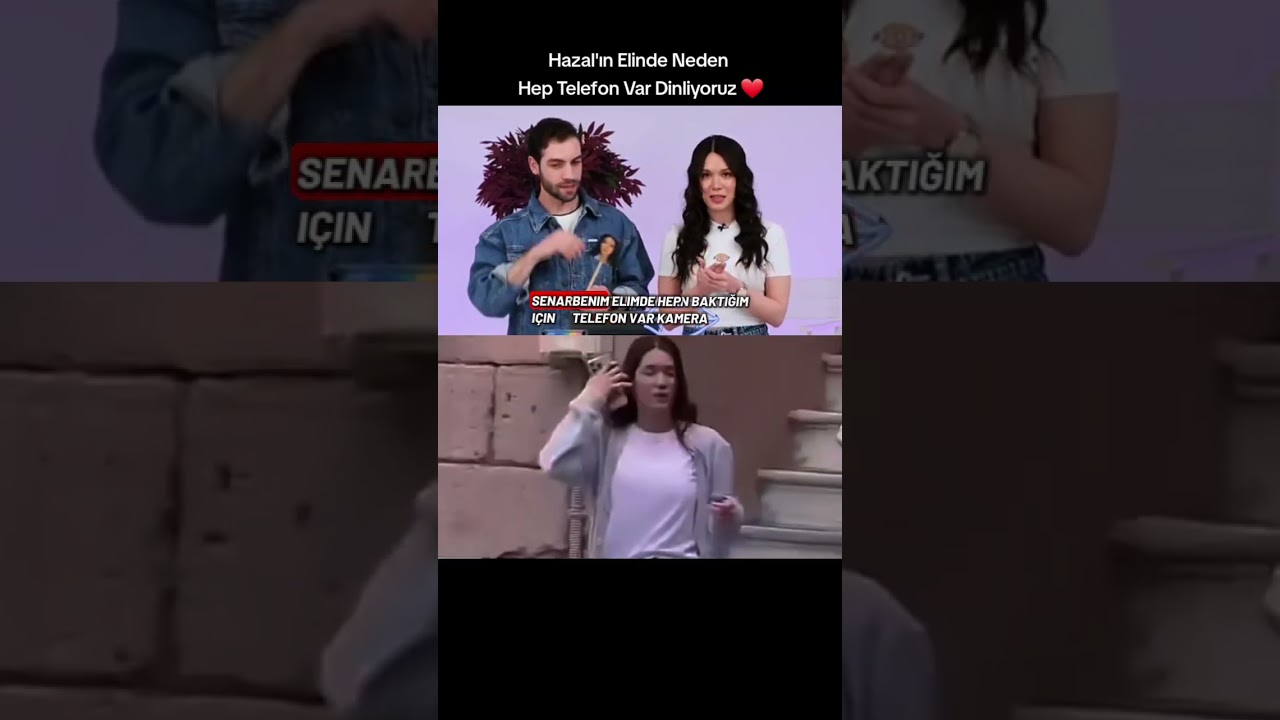 Hazal Subaşı'nın Elinde Neden Hep Telefon Var #kameraarkası #sahipsizler #hazalsubaşı