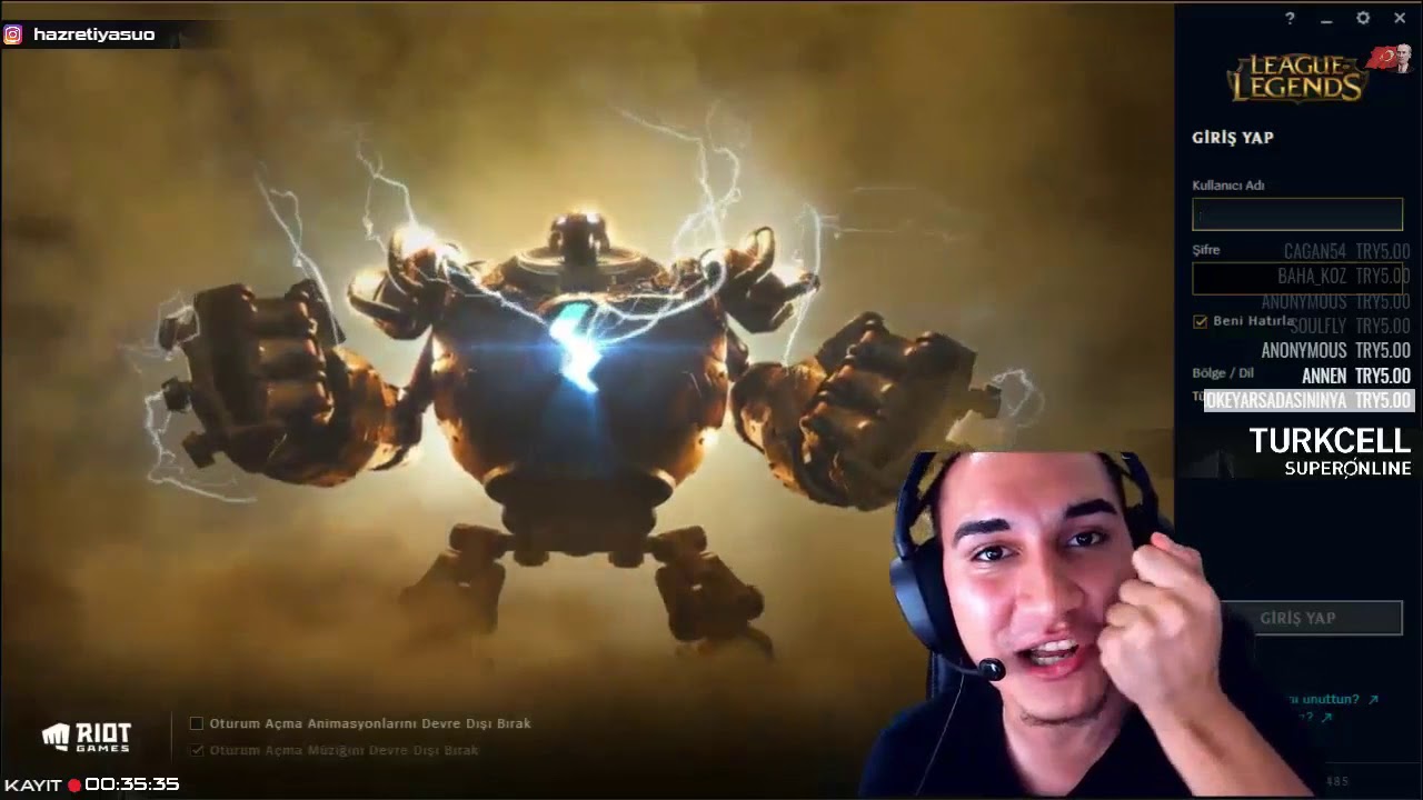 Hazreti Yasuo Komik Anlar(TROLL BAĞIŞLAR, CILDIRIYOR, KAFA DANSI)#1, Hz Yasuo