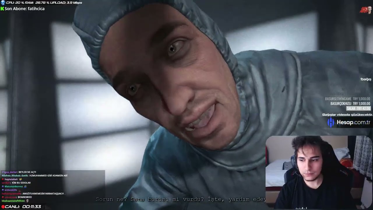 HAZRETİYASUO OUTLAST WHISTLEBLOWER OYNUYOR YAYIN TEKRARI 2025