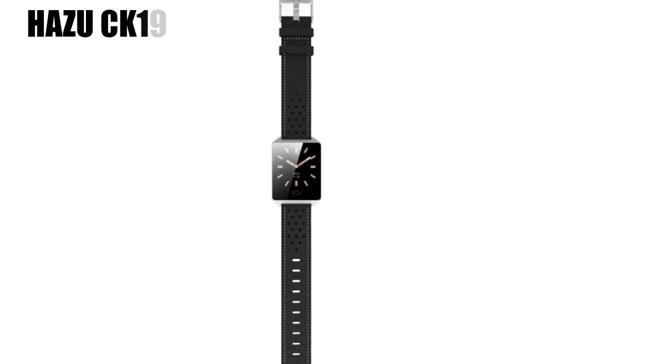 HAZU CK19 Leather Strap Luxury Health Sports