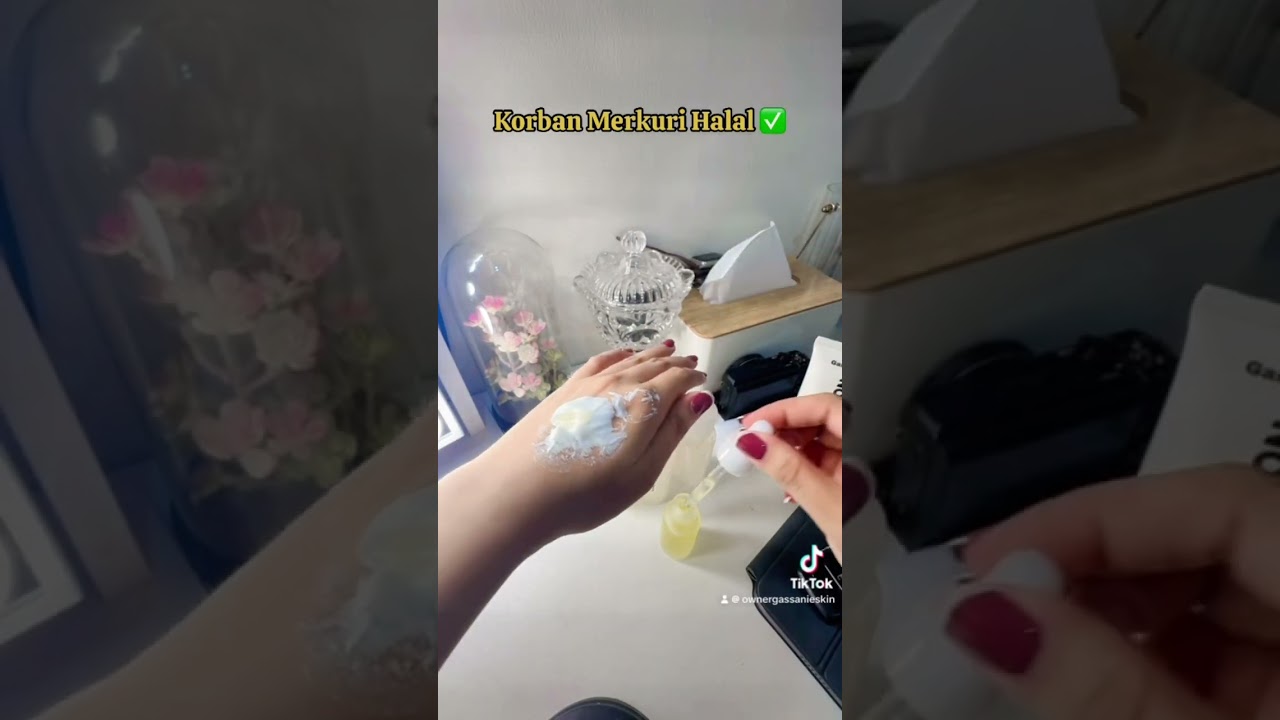 HB Mercuri Versi Halal ✅ #gassanieskin #fypシ #hbdosting #infuswhitening #restyshima