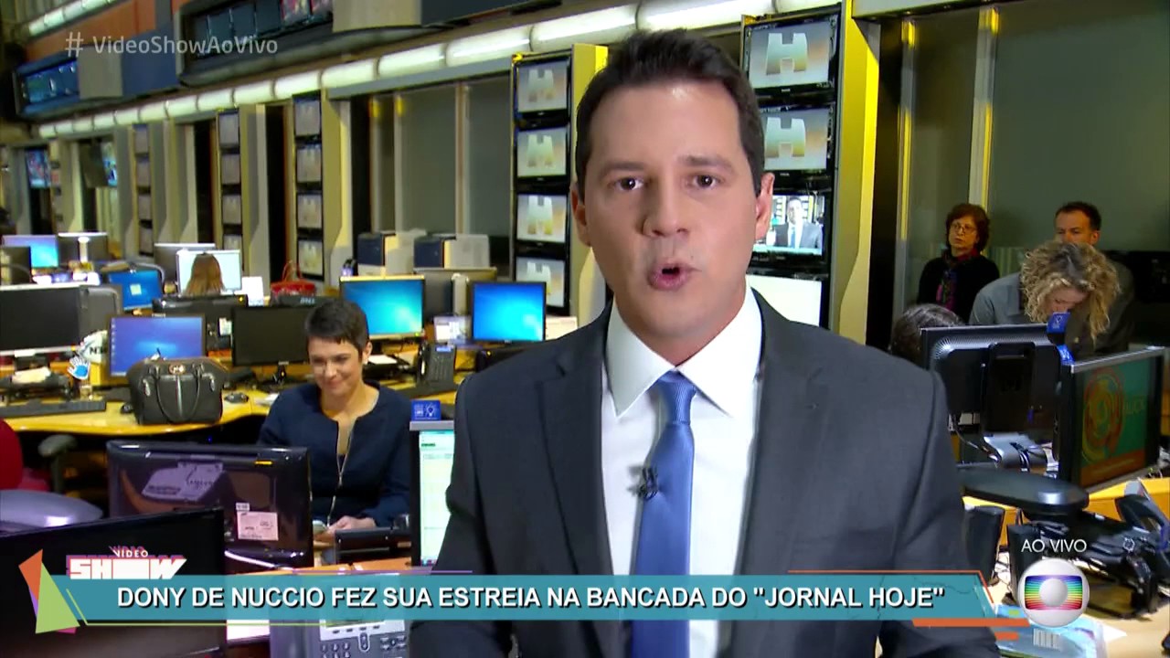 HD| Dony De Nuccio comenta estreia no Jornal Hoje no Vídeo Show
