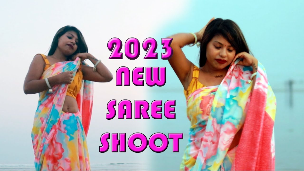 HD SAREE SHOOT IN DIGHA .. #SAREE SHOOT ... MAHI ENTERTAMENT PRESENT