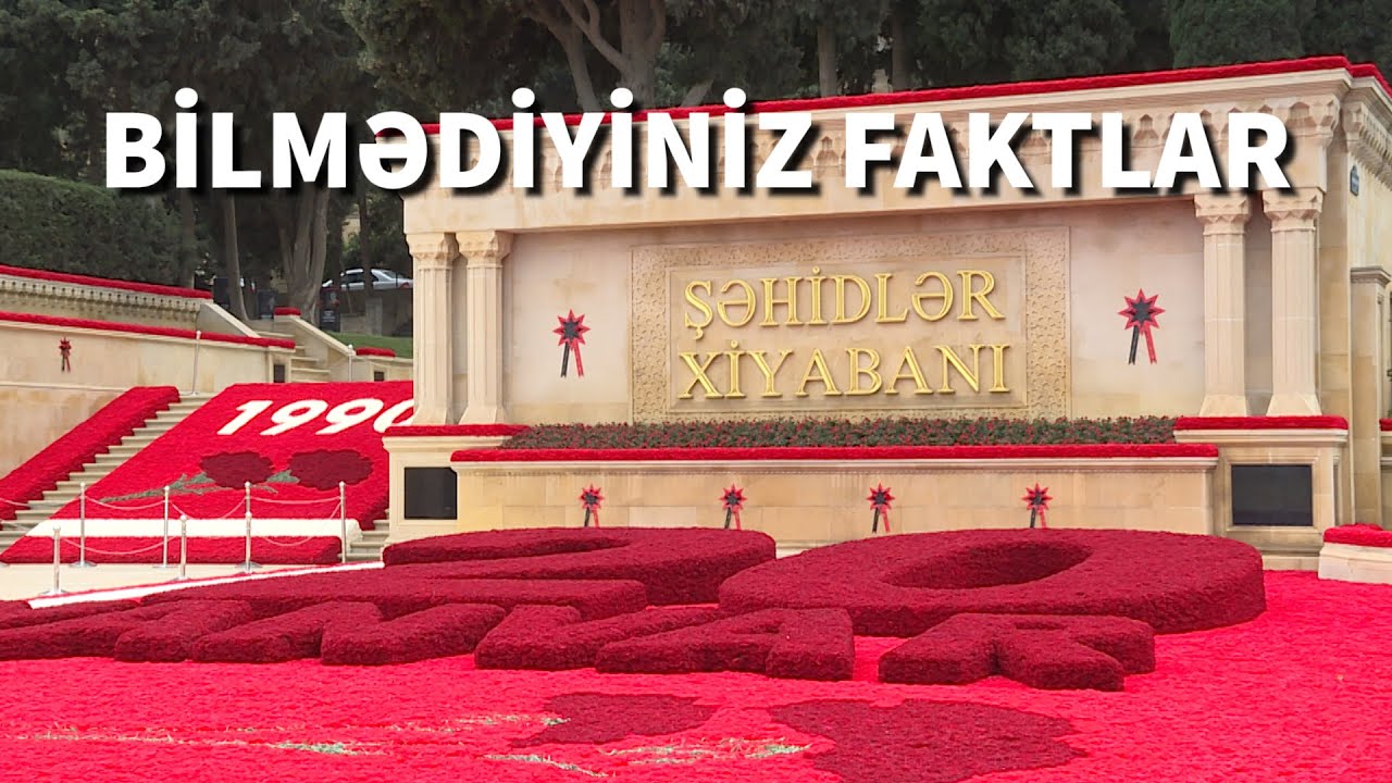 ŞƏHİDLƏR XİYABANI 2021 |  BİLMƏDİYİNİZ FAKTLAR
