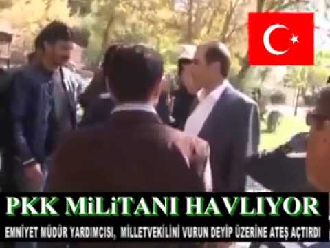 Hdp milletvekili havlıyor Emniyet Vur emri ile dağıtıyor