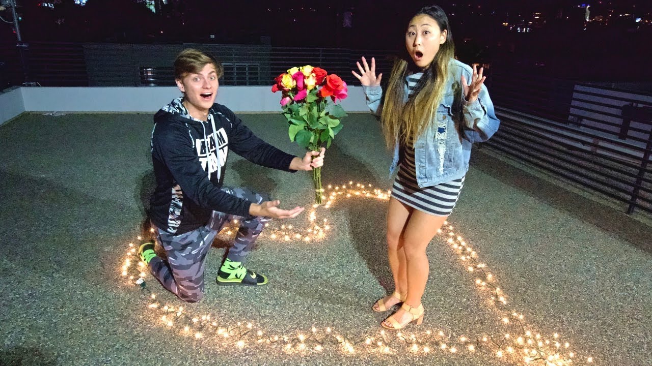 HE ASKED ME TO BE HIS GIRLFRIEND ON CAMERA!! (EMOTIONAL)