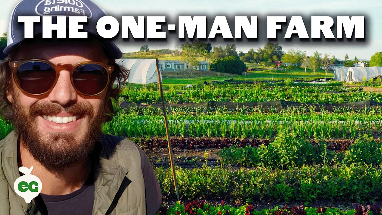 He Farms 35 Hours a Week By Himself and Makes 6 Figures