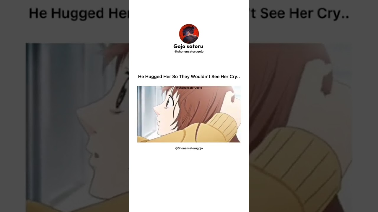 He Hugged Her So They Wouldn’t See Her Cry..