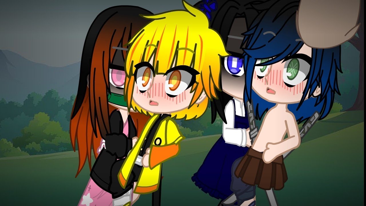 He is mine(demon slayer)[nezuko x zenitsu&Aoi x inosuke