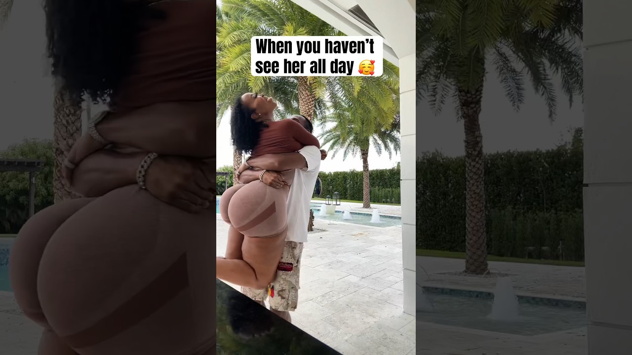 He Missed Her 🥰 @ZmeenaOrr #couples #shorts #yardyland