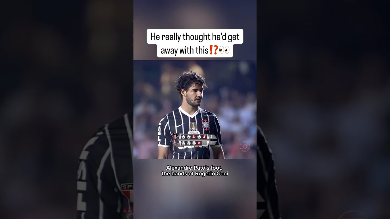 “He nearly got to the ball before Pato” 🤣 #shorts #funny #corinthians #football #brasil