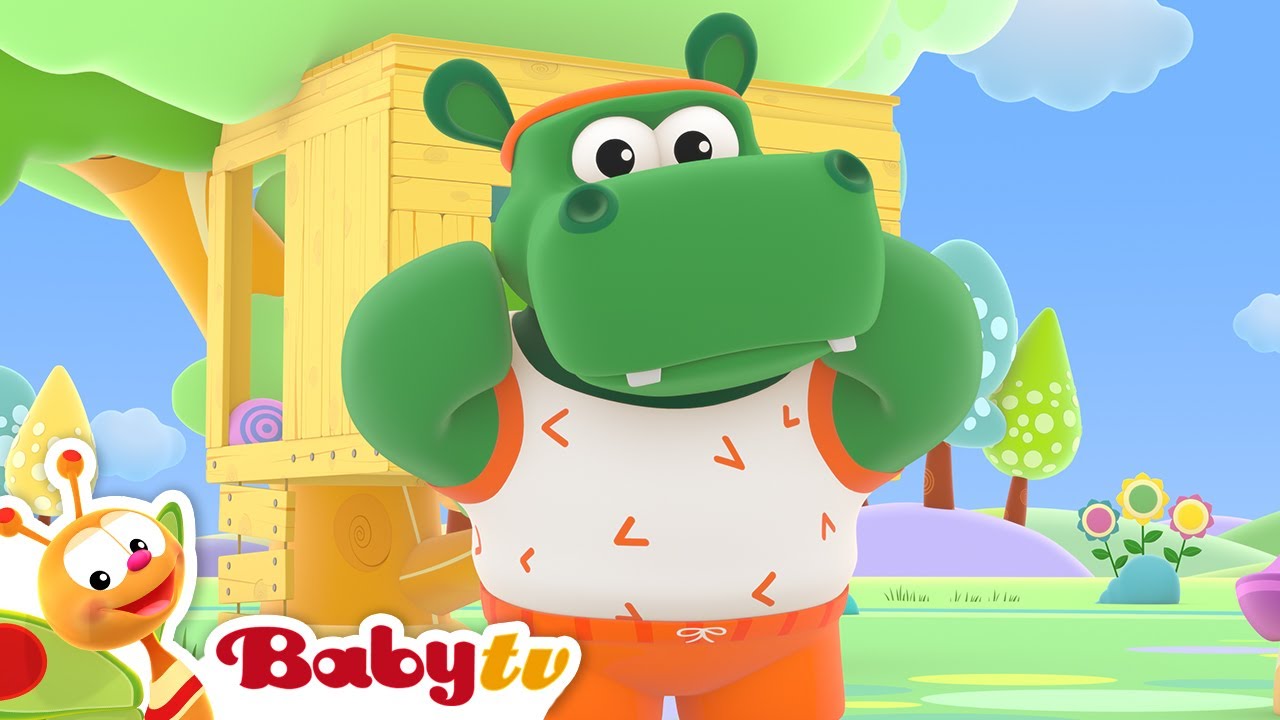 Head, Shoulders, Knees and Toes 🕺 | Nursery Rhymes & Songs for Kids | Sing & Dance | @BabyTV