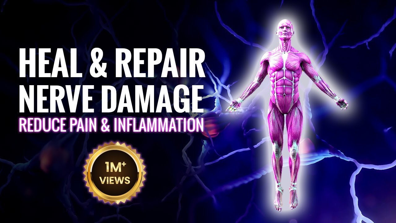 Heal and Repair Nerve Damage | Reduce Pain and Inflammation | Nerve Regeneration Isochronic Tones