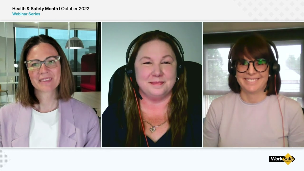 Health & Safety Month 2022 – Webinar | Managing psychosocial hazards in the workplace