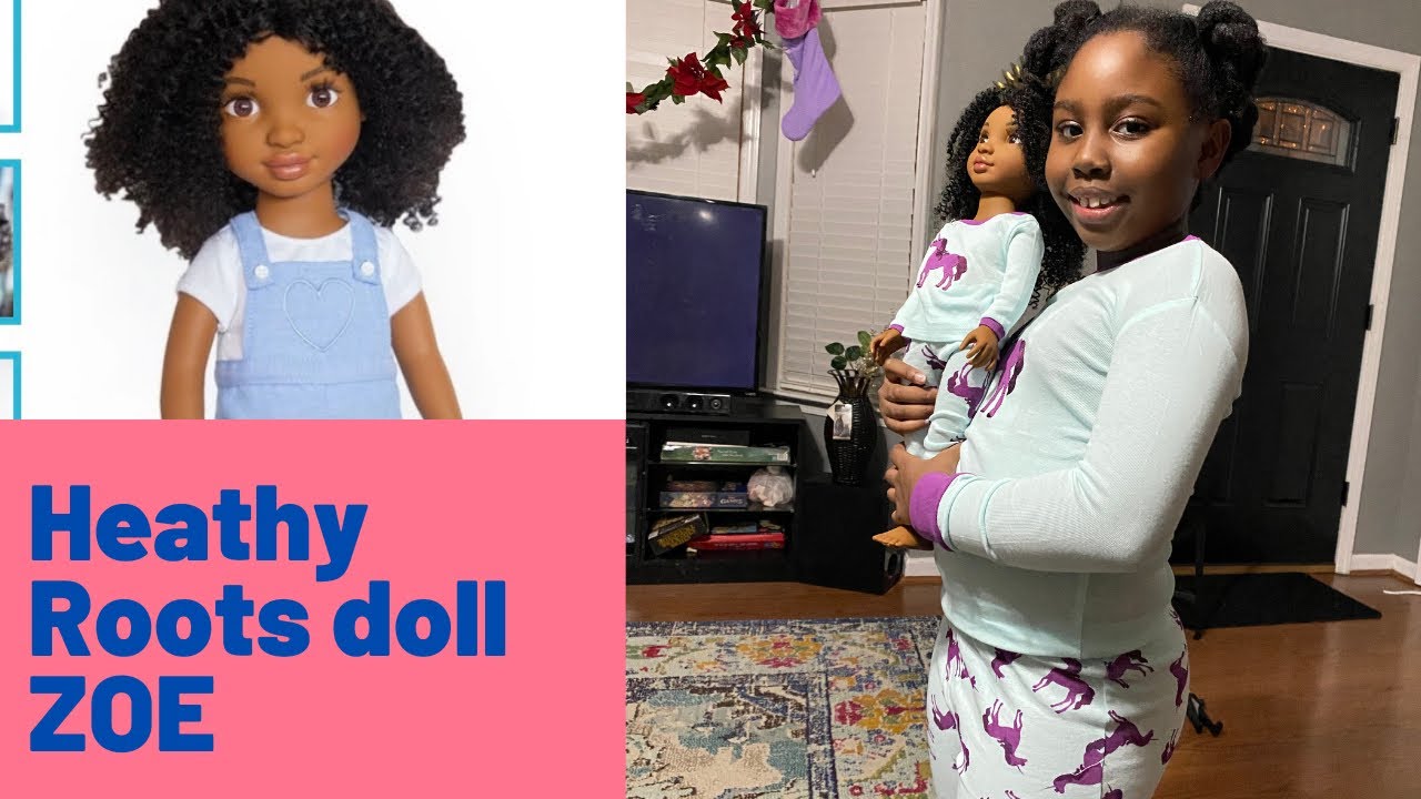Healthy roots ZOE doll | my black is beautiful doll