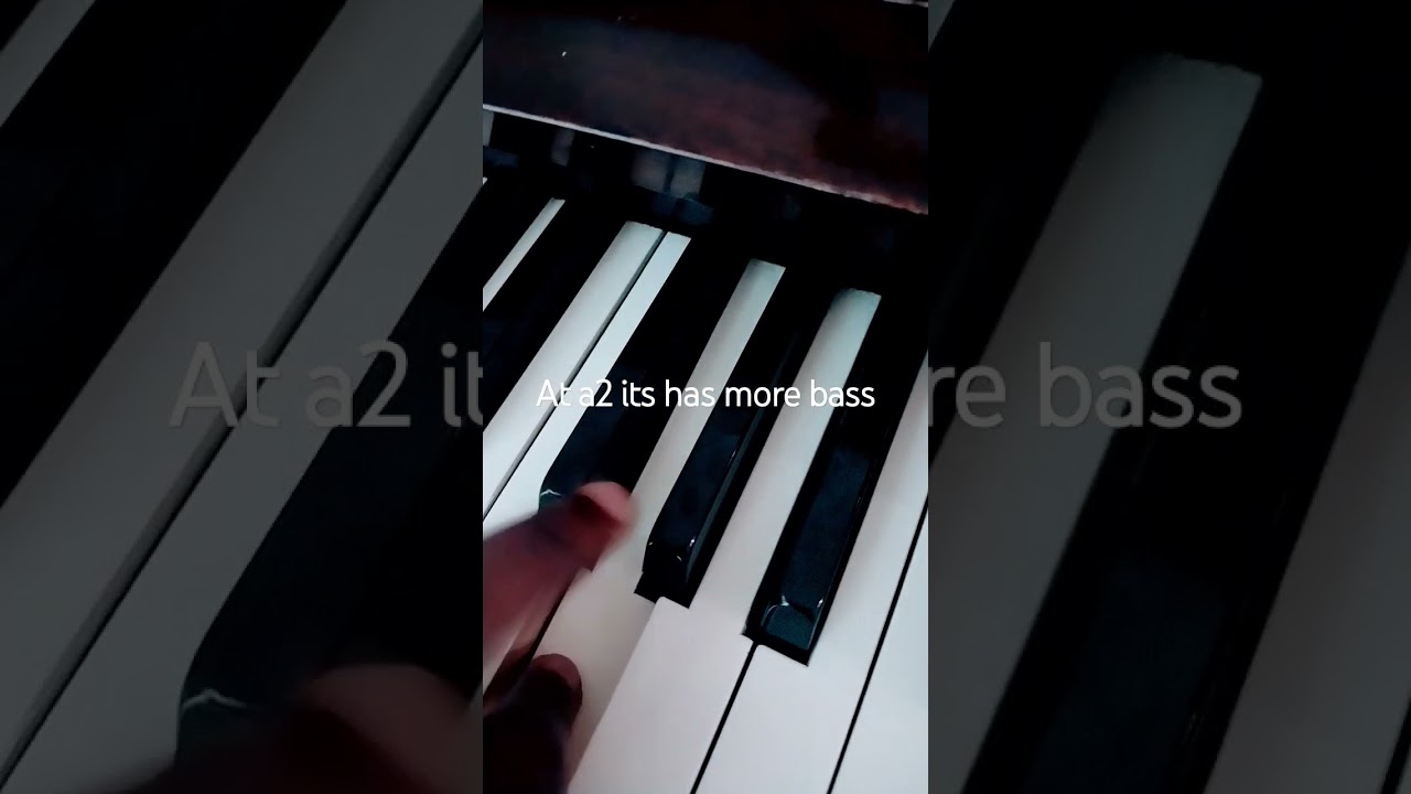 Hear Piano Note A2