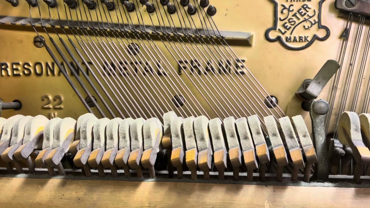 Hear Piano Note C2 | Lester Upright Grand July 24, 2024 Update