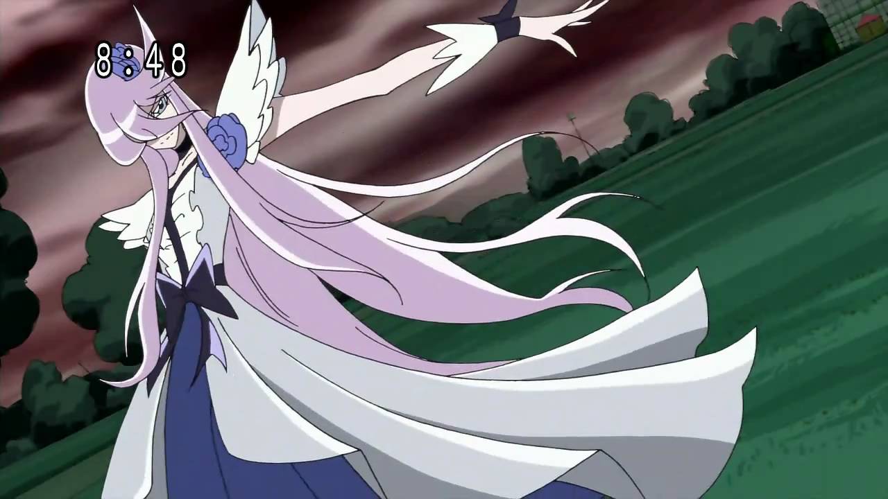 Heartcatch Precure! - Cure Moonlight is way too strong!