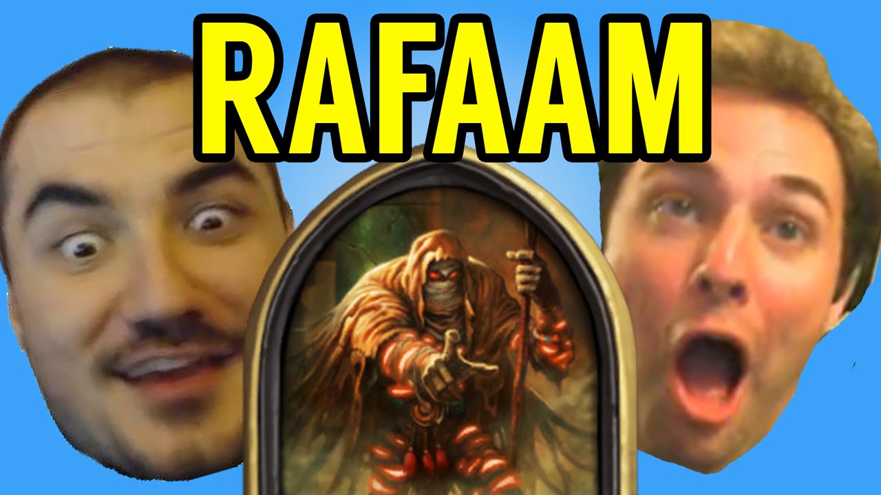 [Hearthstone] STREAMERS REACT TO RAFAAM (ft. Kripparrian, Amaz, Day9, Kibler, Savjz, Forsen)