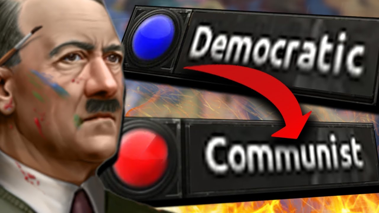 Hearts Of Iron 4 But I Switched Everyone's Ideologies
