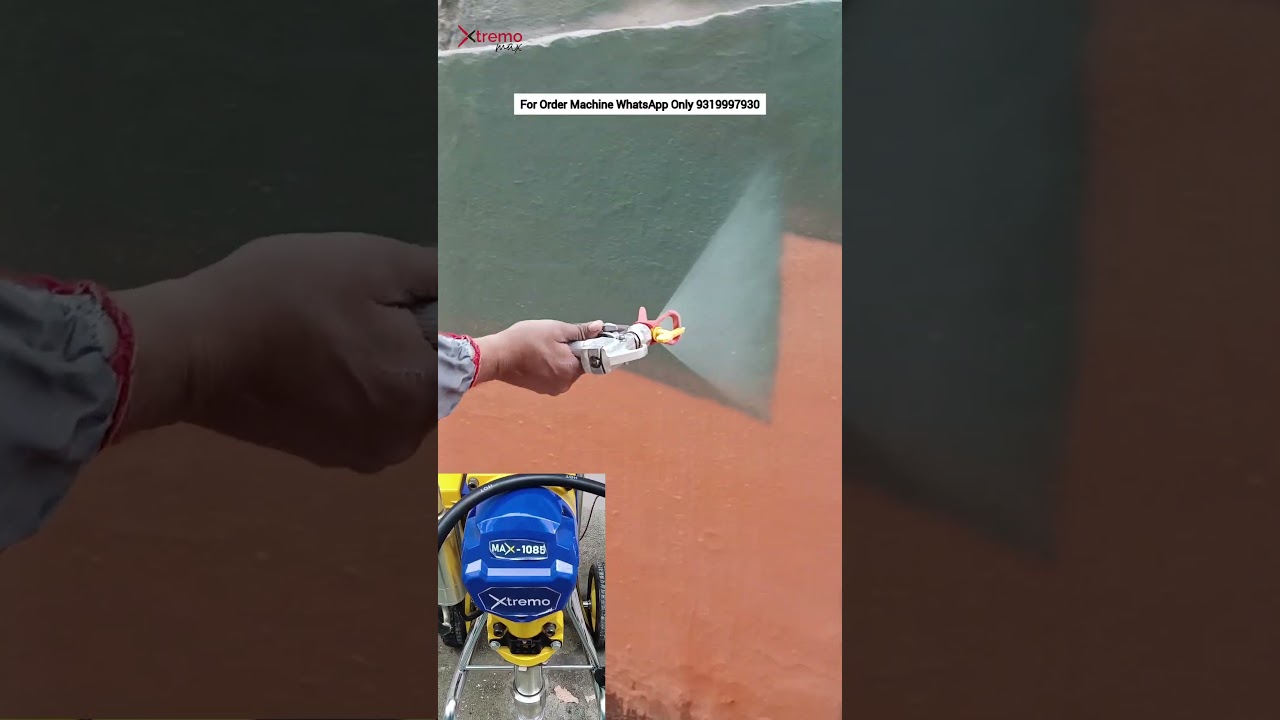 Heavy Duty Airless paint Sprayer Machine! #paintsprayer #airlesssprayer #wallpainting #airless