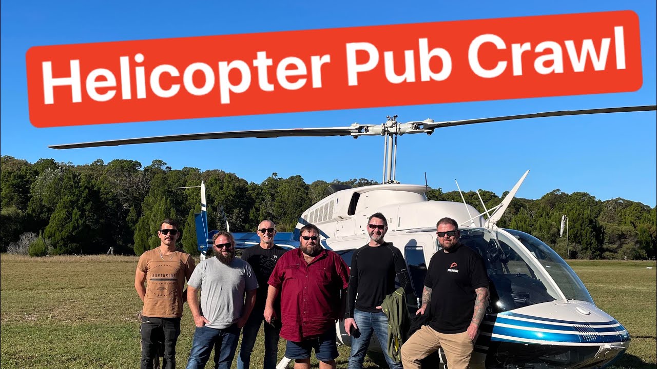 Helicopter Pub Crawl