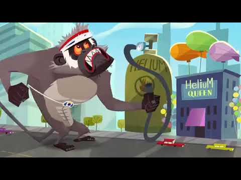 Helium body inflation scene