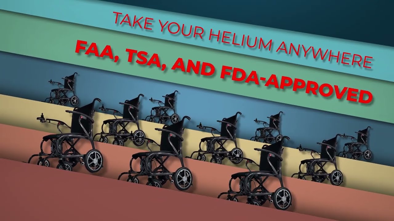 HELIUM The WORLD’S Lightest Power Wheelchair – Only 26 lbs!