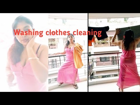 Hello bondhura kemon acho aj anek jama kapor dhulam#bengalivlog #minivlog #cleaning