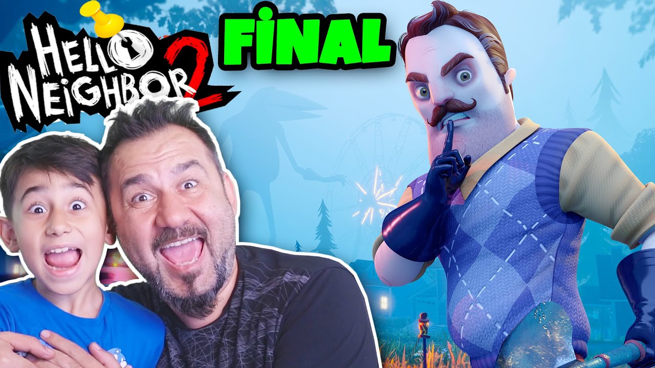 HELLO NEIGHBOR KAZIM USTA'NIN GİZEMLİ ÇATI KATI! | HELLO NEIGHBOR 2 OYNUYORUZ FİNAL BÖLÜM