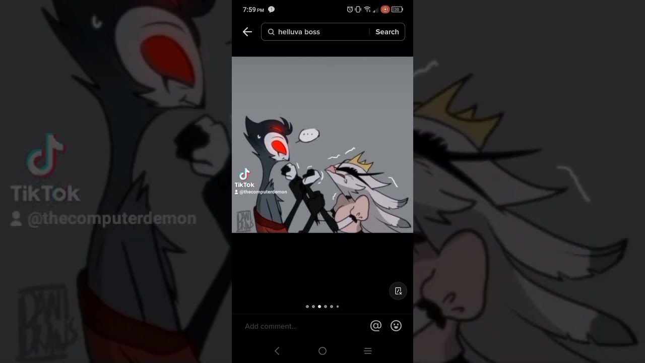 Helluva Boss Stolas x Stella comic dub