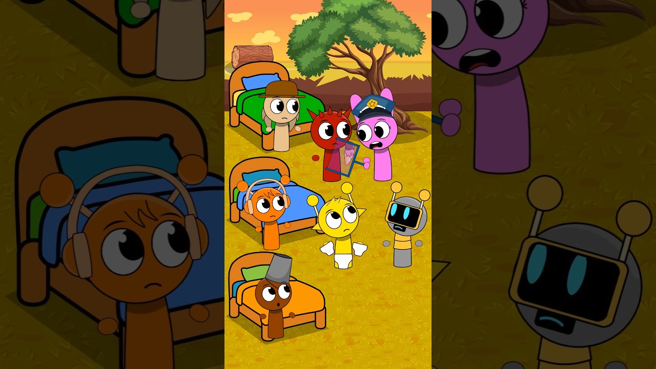 help pinki find the stealer baby sprunki diapers #sprunki #sprunkiincredibox #animation