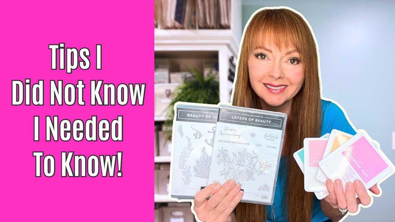 Helpful Tips For Stampin’ Up! Craft Supplies