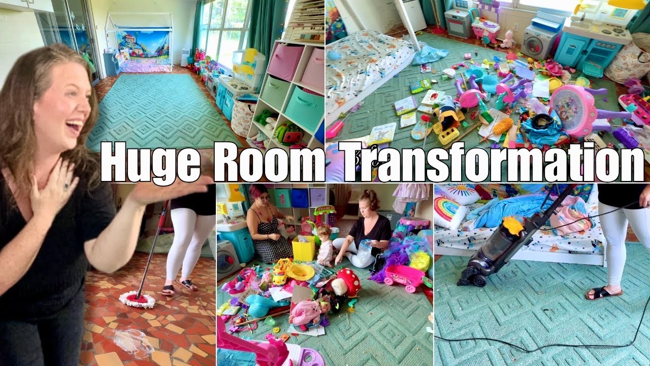Helping Hand! Free Cleaning Changes Everything! Room Decluttering + Organizing + Clean With Me