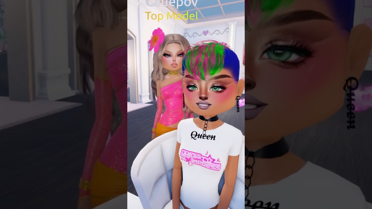 HELPING STRANGERS WITH CUSTOM MAKEUP *DRESS TO IMPRESS* #roblox #dti #makeup #shorts