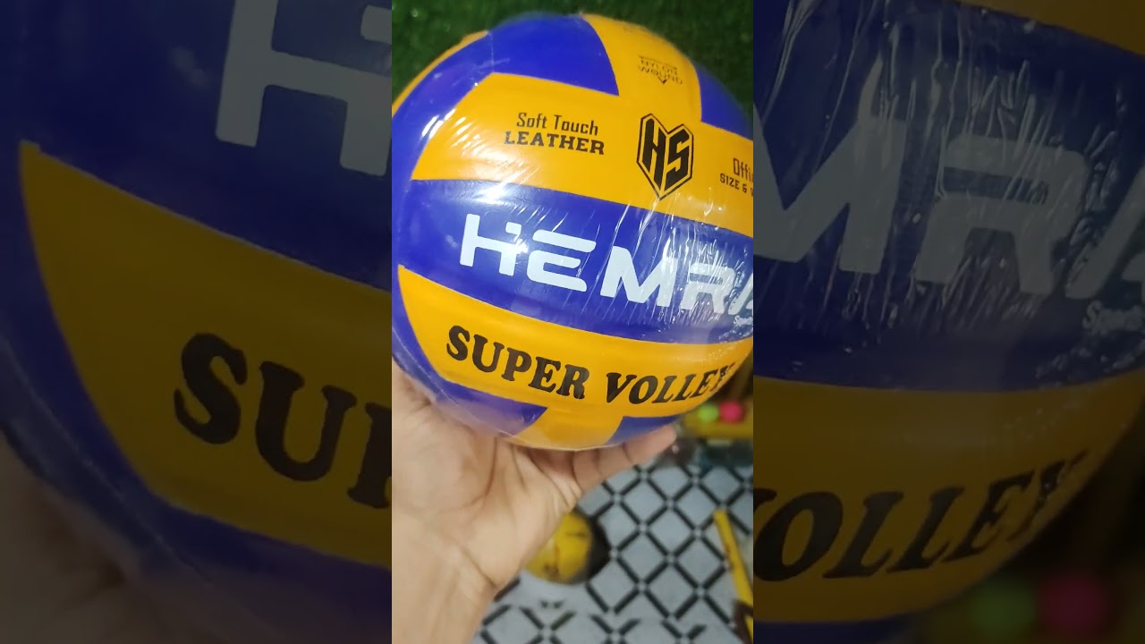 HEMRA sports making a huge range of leather pasted super volley all for match