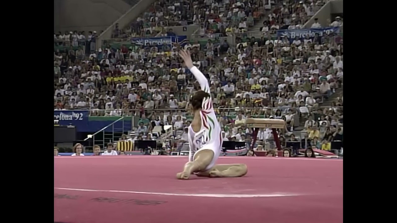 Henrietta Onodi (HUN) 1992 Olympics EF FX [1080p50]
