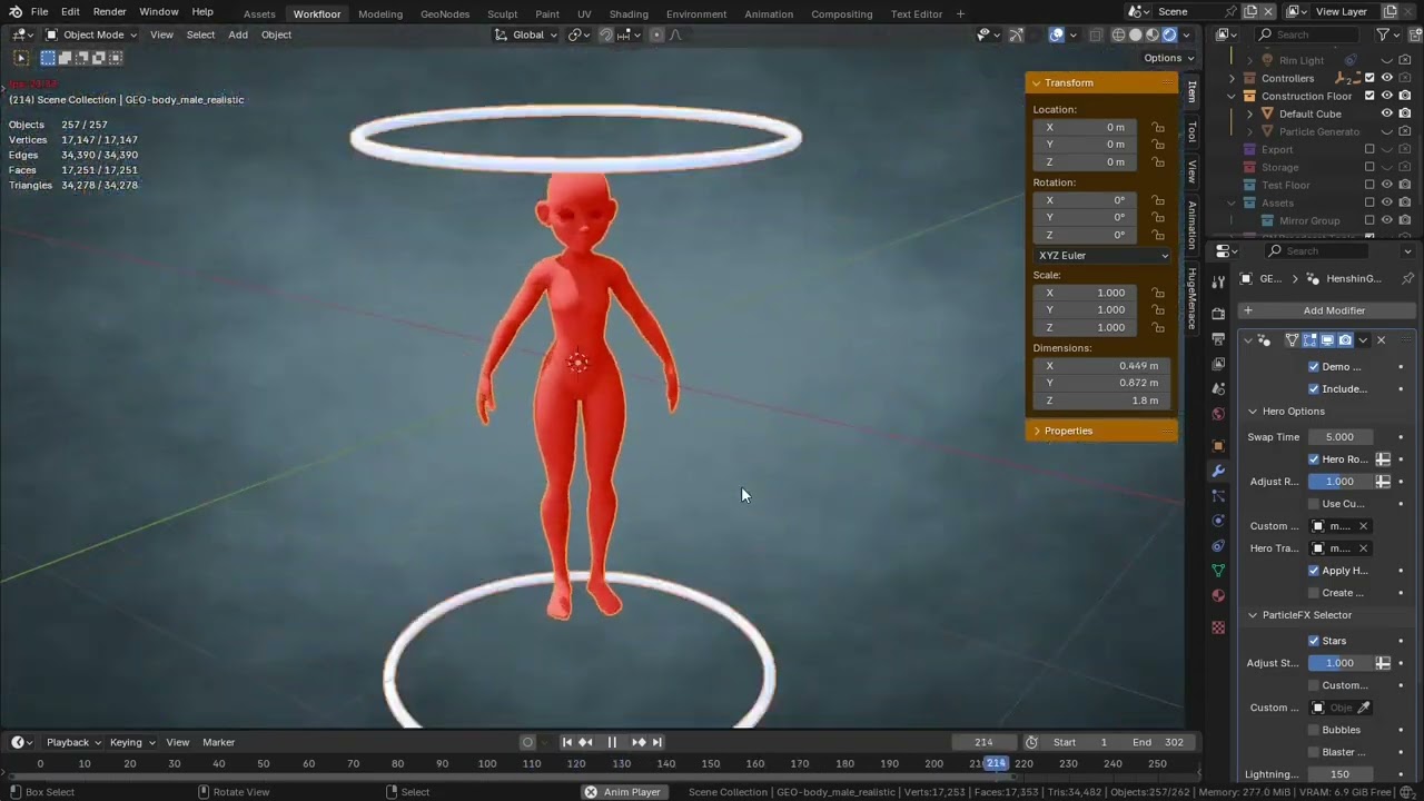 HenshinGO! Anime transformation demo and tutorial